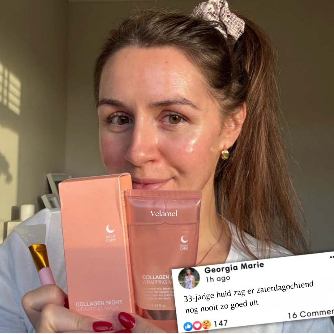 Crystal Veil Collagen Mask | Stralende huid binnen 7 dagen