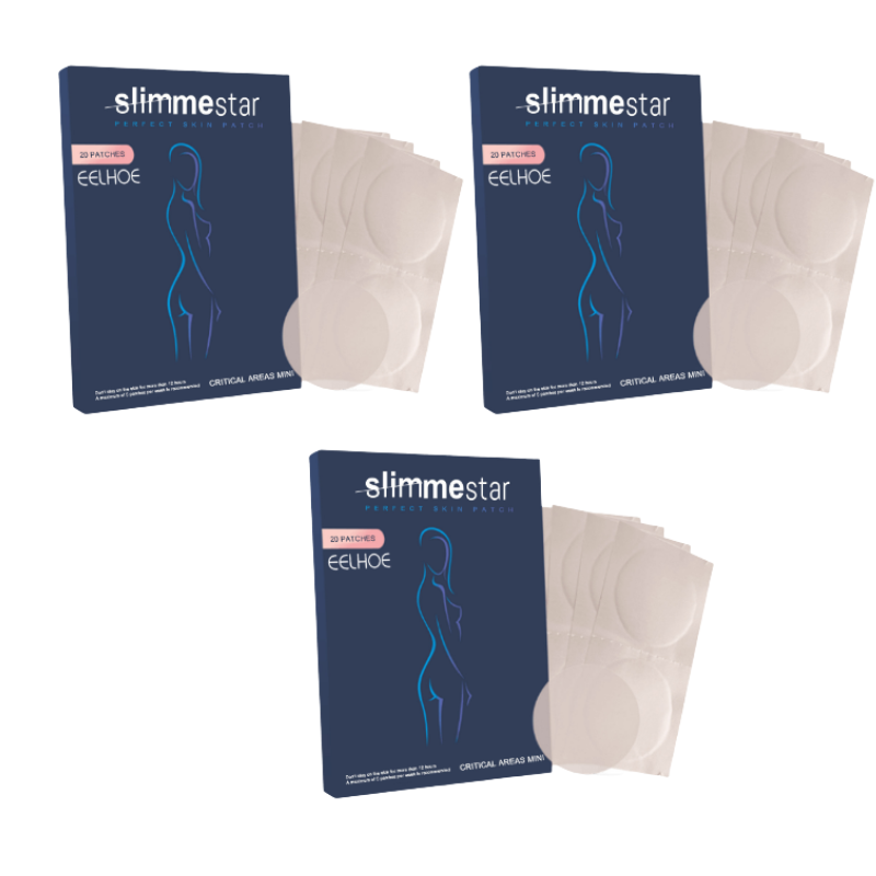 SlimMeStar™ Afslank Pleister | Verminder 89% van het ongewenste buikvet in slechts 2 weken!